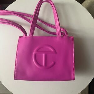 Telfar Small Fushcia Pink Bag